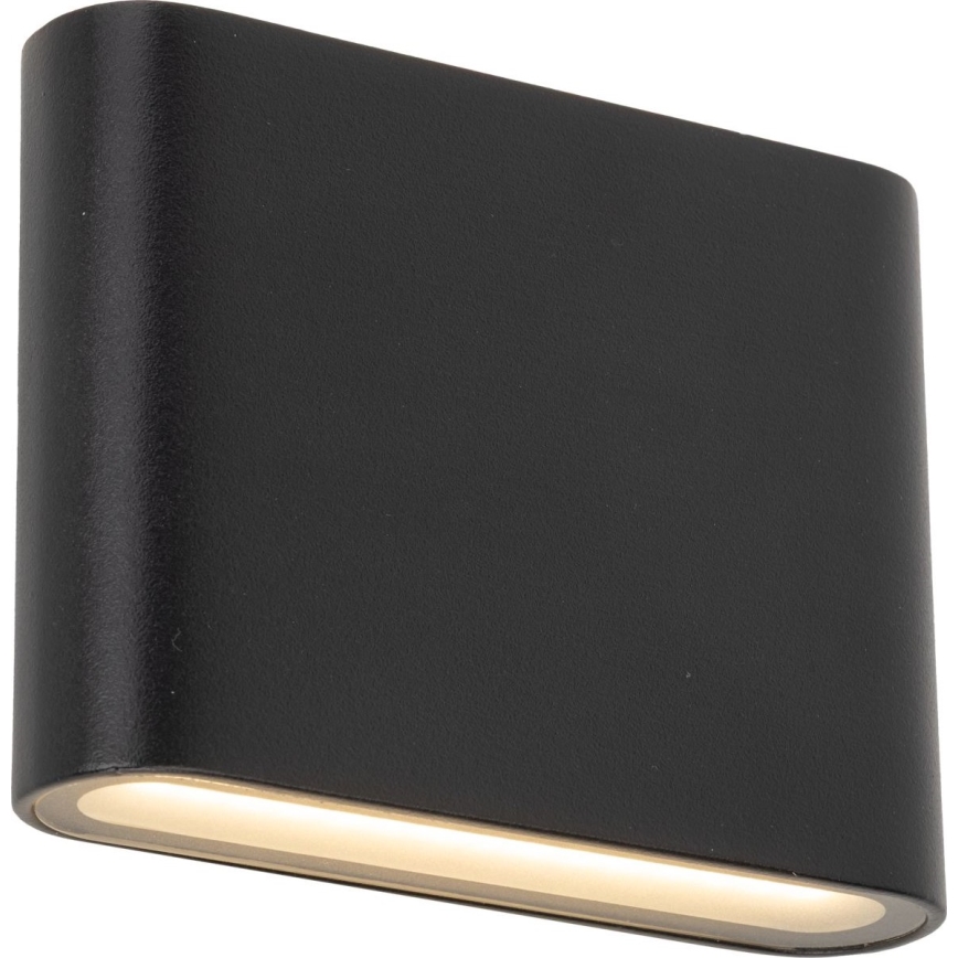 LED Väli seinavalgusti ARWENA 2xLED/3W/230V IP54 must