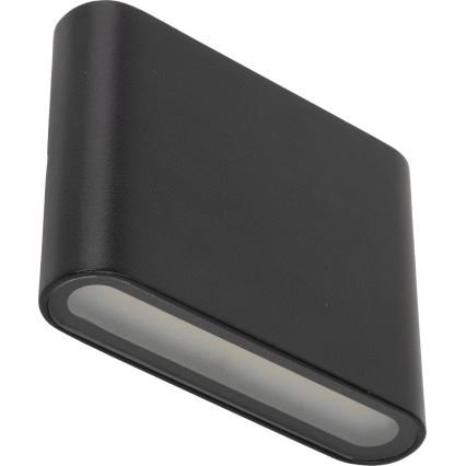 LED Väli seinavalgusti ARWENA 2xLED/3W/230V IP54 must