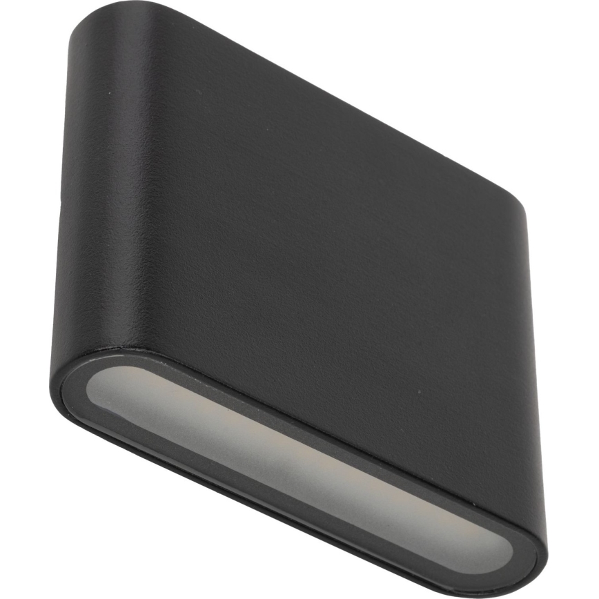 LED Väli seinavalgusti ARWENA 2xLED/3W/230V IP54 must