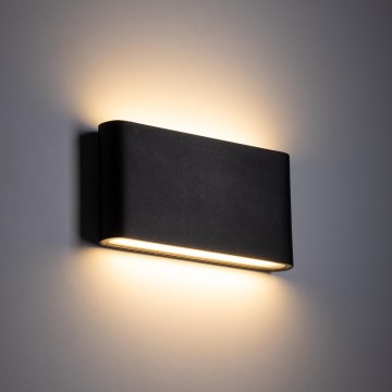 LED Väli seinavalgusti ARWENA 2xLED/6W/230V IP54 must