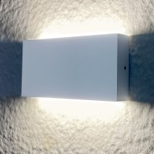 LED Väli seinavalgusti CHICAGO 2xLED/5,5W/230V IP44 valge