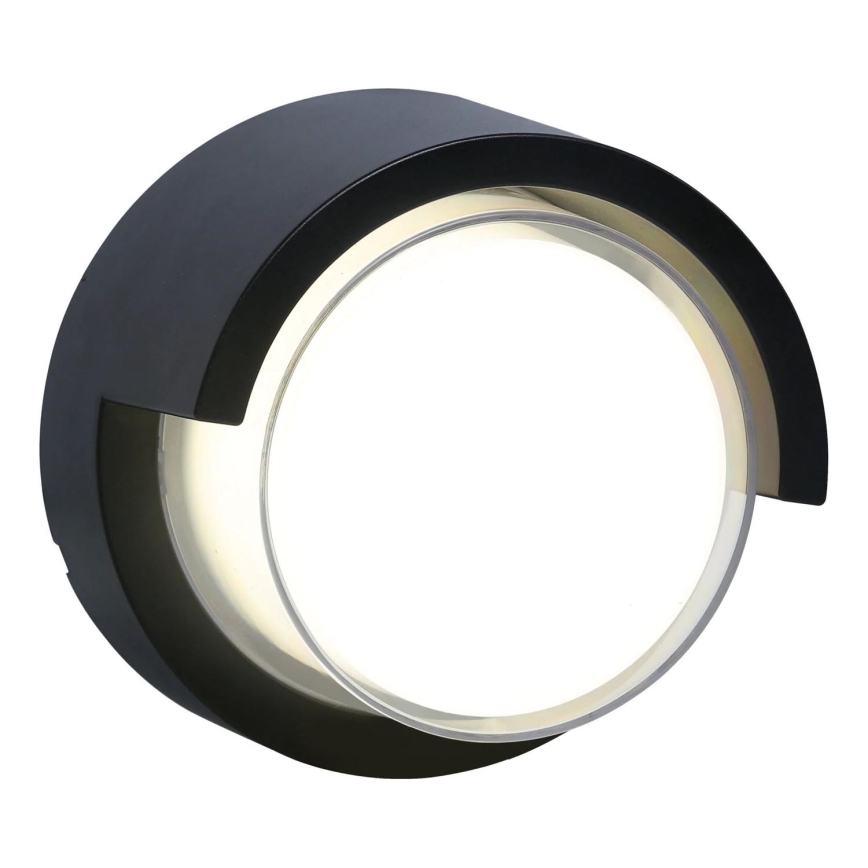 LED Väli seinavalgusti ESSEN LED/10W/230V IP44 must