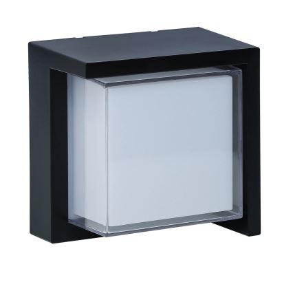 LED Väli seinavalgusti ESSEN LED/12W/230V IP44 must