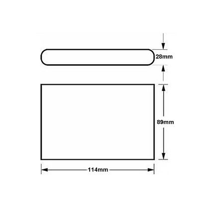 LED Väli seinavalgusti FLOW 2xLED/3W/230V IP54 must