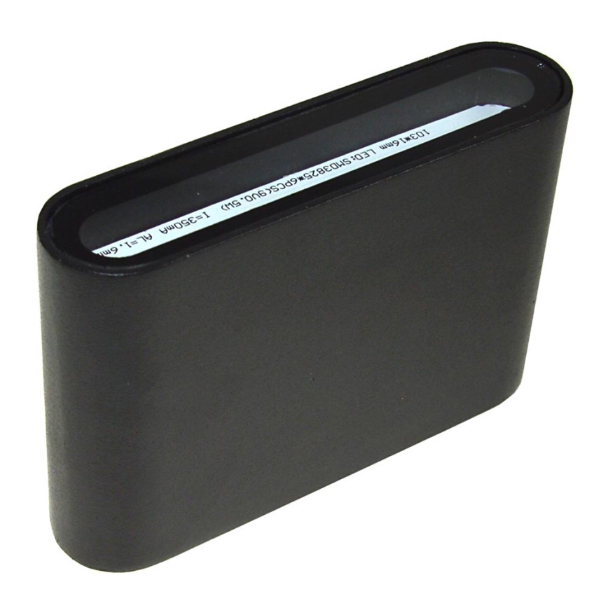 LED Väli seinavalgusti FLOW LED/3W/230V IP54 must