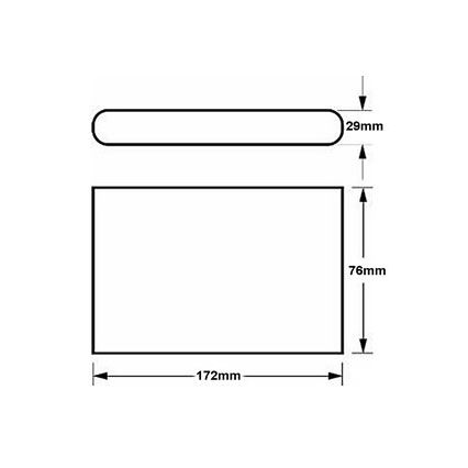 LED Väli seinavalgusti FLOW LED/6W/230V IP54 must