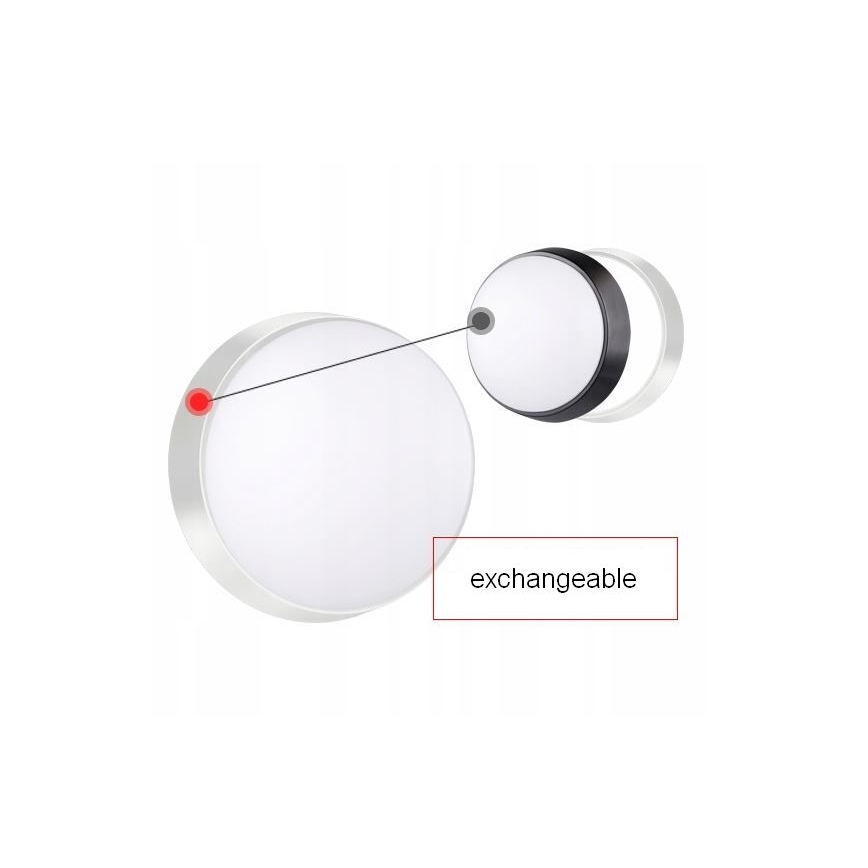 LED Väli seinavalgusti koos anduriga LED/15W/230V 4000K IP65