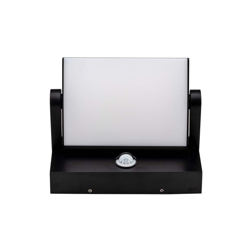 LED Väli seinavalgusti koos anduriga LED/17W/230V 4000K IP65 must