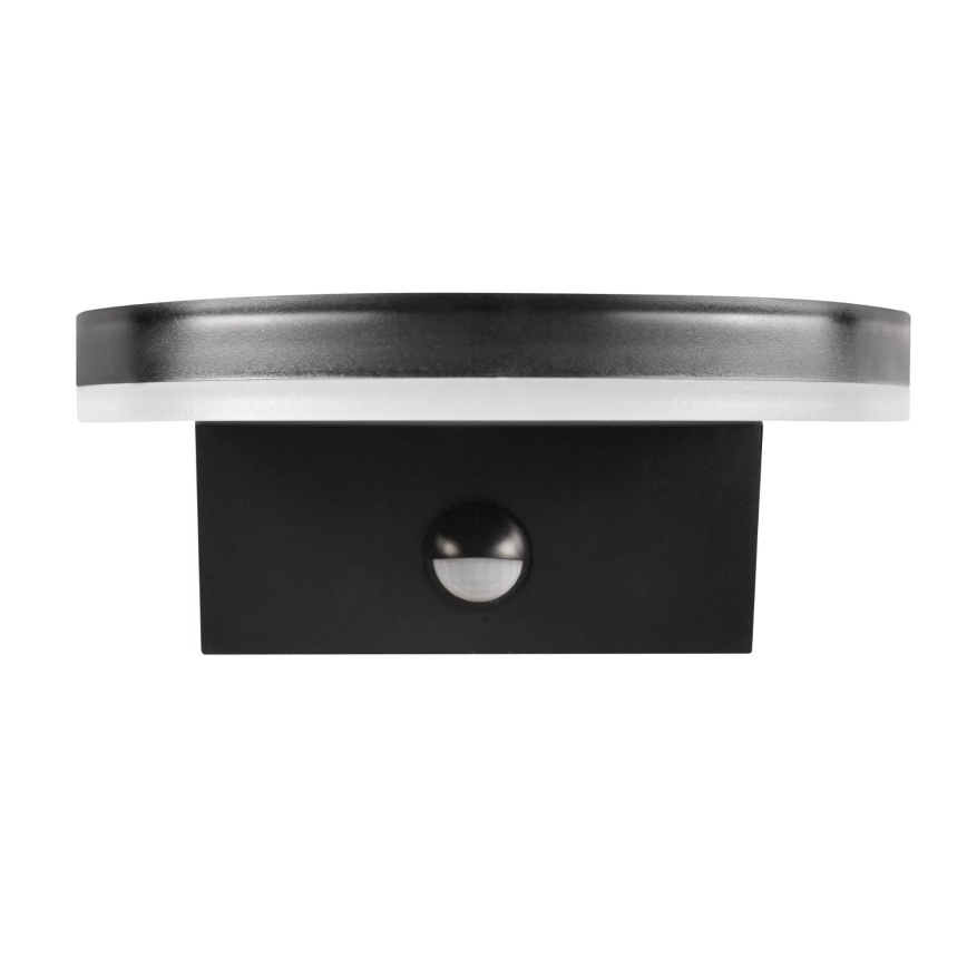 LED Väli seinavalgusti koos anduriga TESA LED/10W/230V IP54 must