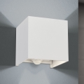 LED Väli seinavalgusti koos liikumis- ja hämardusanduriga CUBE-S LED/13W/230V IP54 valge