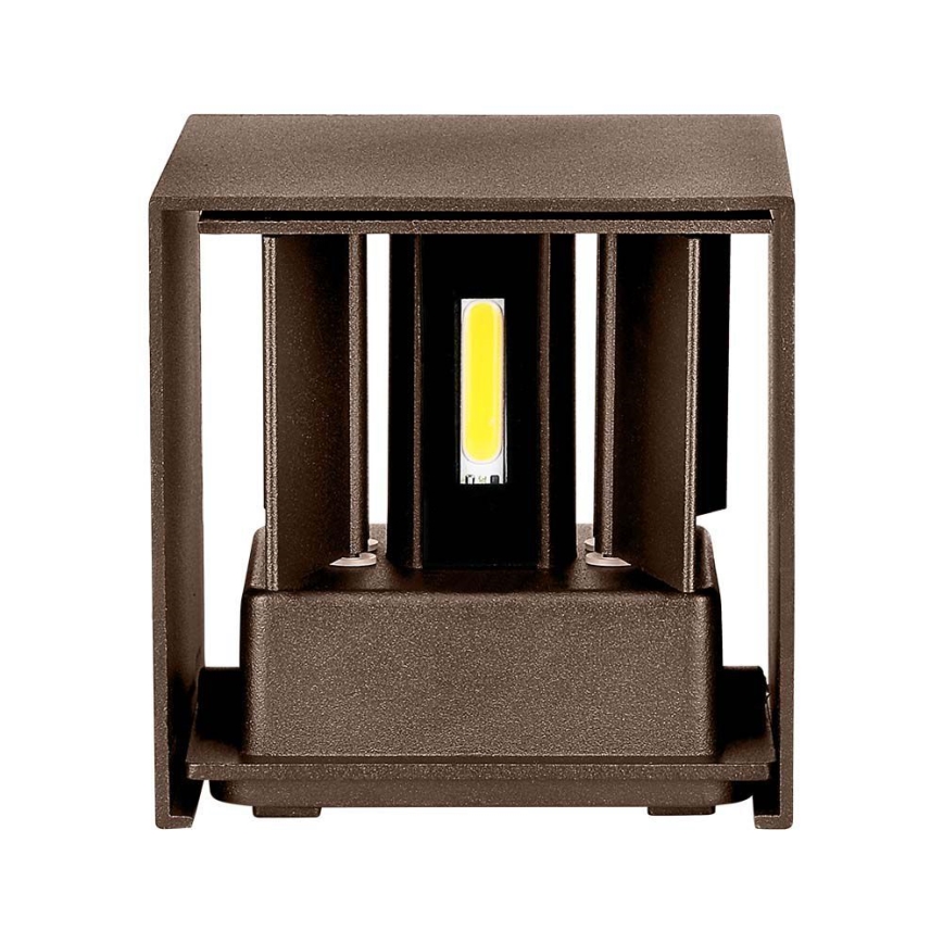 LED Väli seinavalgusti LED/11W/230V 3000K IP65 pruun