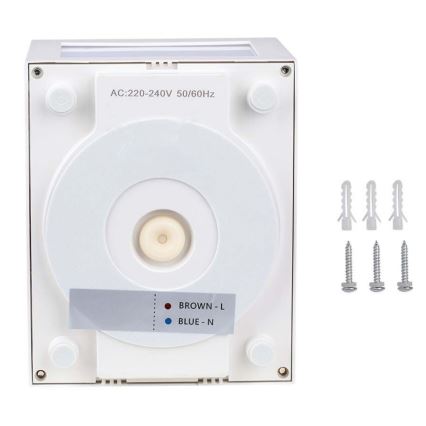 LED Väli seinavalgusti LED/12W/230V 3000K IP65 valge
