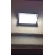 LED Väli seinavalgusti LED/12W/230V IP54 must