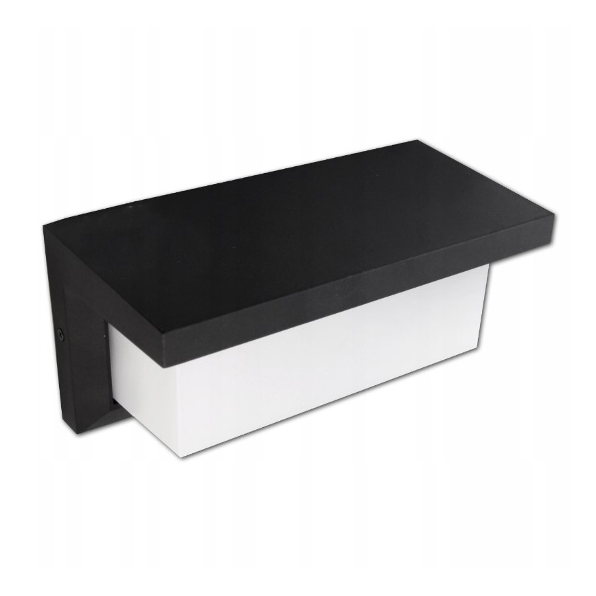 LED Väli seinavalgusti LED/12W/230V IP54 must