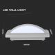 LED Väli seinavalgusti LED/12W/230V IP65 6400K