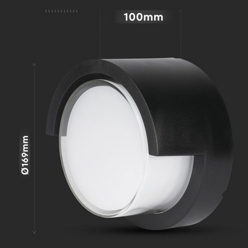 LED Väli seinavalgusti LED/12W/230V IP65