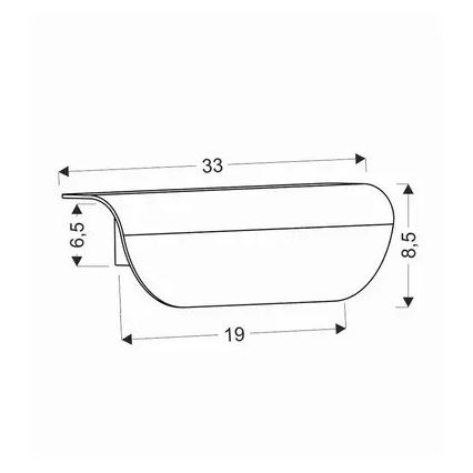 LED Väli seinavalgusti LED/12W/230V IP65 must