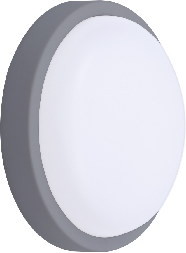 LED Väli seinavalgusti LED/13W/230V 4000K IP54 hall ümmargune