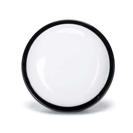 LED Väli seinavalgusti LED/15W/230V 6500K d. 15,5 cm must IP65
