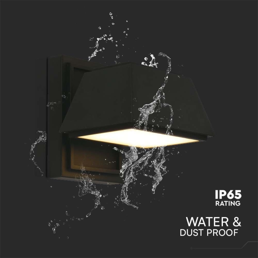LED Väli seinavalgusti LED/15W/230V IP65 3000K must