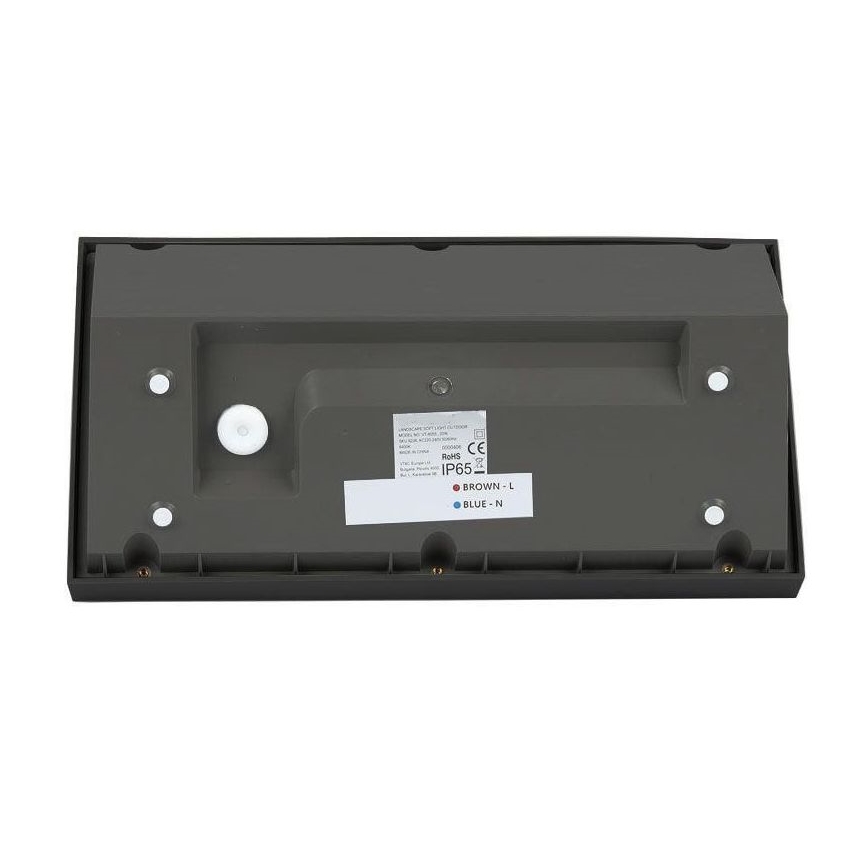 LED Väli seinavalgusti LED/20W/230V 3000K IP65 must