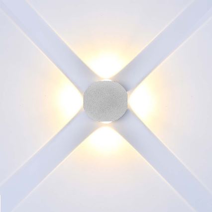 LED Väli seinavalgusti LED/4W/230V 3000K IP54 valge