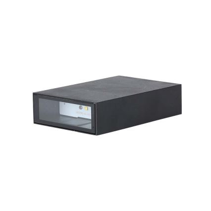 LED Väli seinavalgusti LED/4W/230V 3000K IP65 must