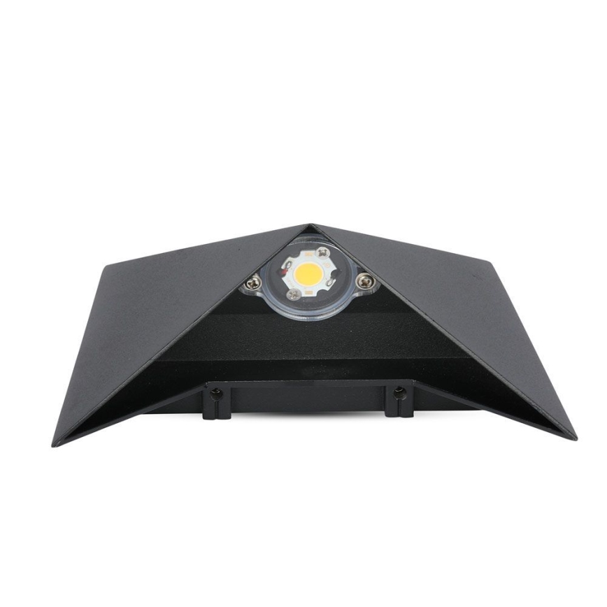 LED Väli seinavalgusti LED/5W/230V 3000K IP65 must
