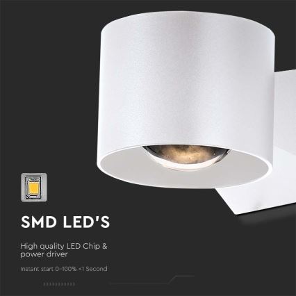 LED Väli seinavalgusti LED/5W/230V 3000K IP65 valge