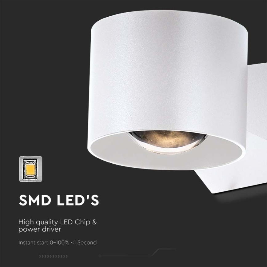 LED Väli seinavalgusti LED/5W/230V 3000K IP65 valge
