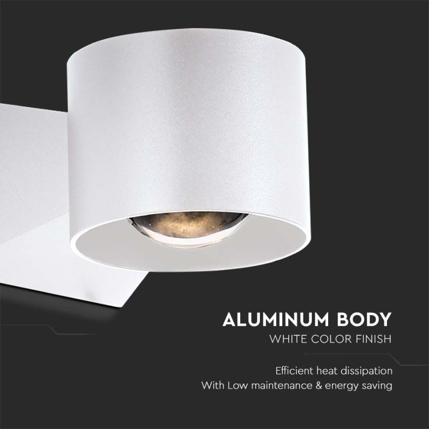 LED Väli seinavalgusti LED/5W/230V 3000K IP65 valge