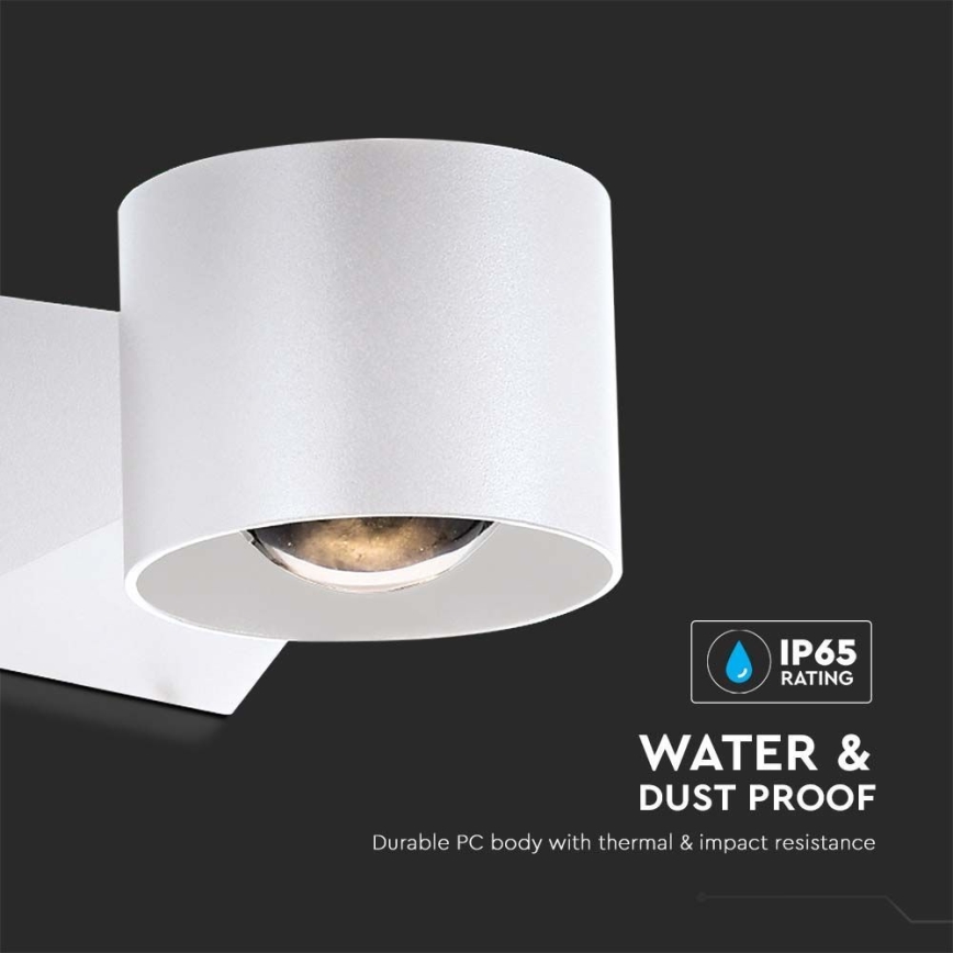 LED Väli seinavalgusti LED/5W/230V 3000K IP65 valge
