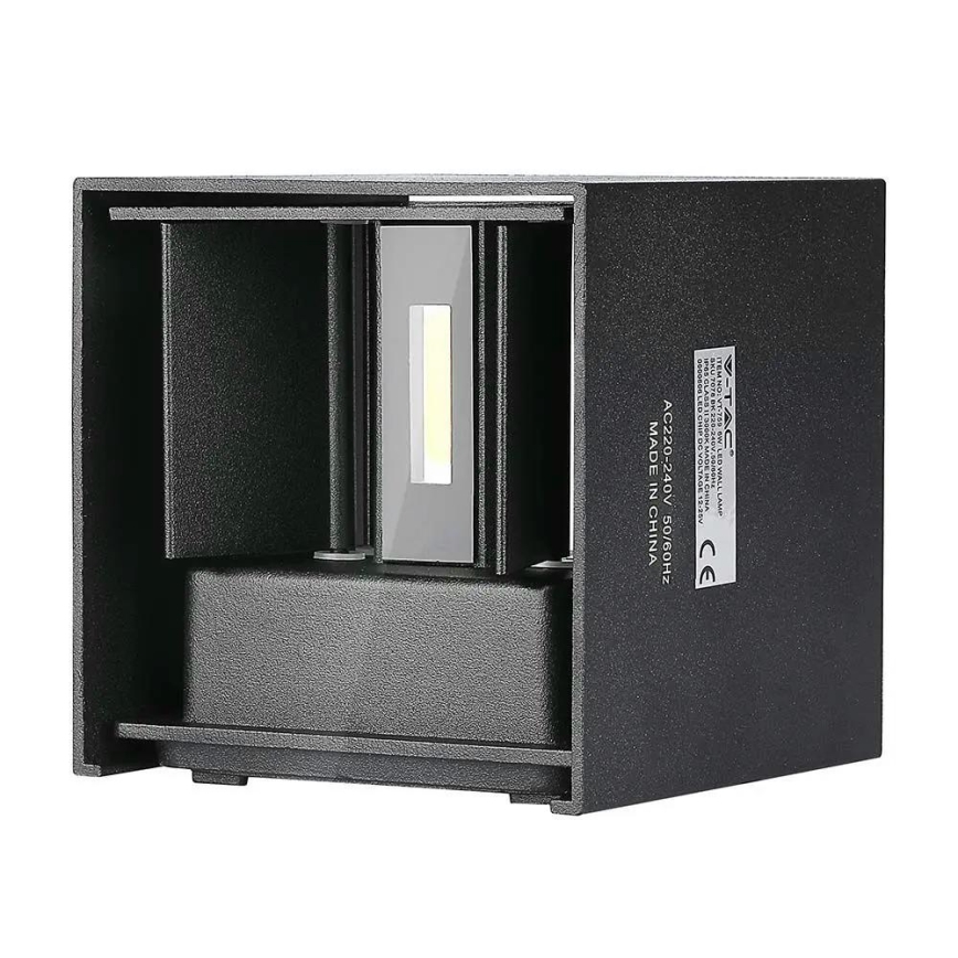 LED Väli seinavalgusti LED/5W/230V 4000K IP65 must