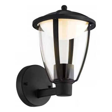LED Väli seinavalgusti LED/6W/230V IP44 must