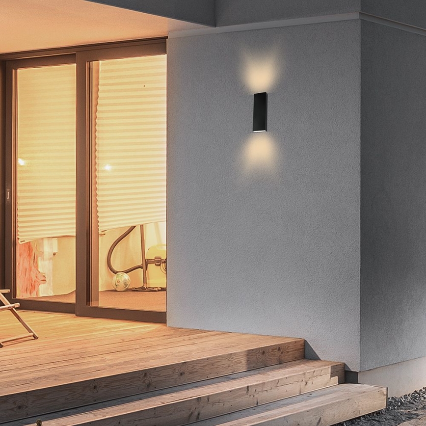 LED Väli seinavalgusti LED/8W/230V 4000K IP65 must