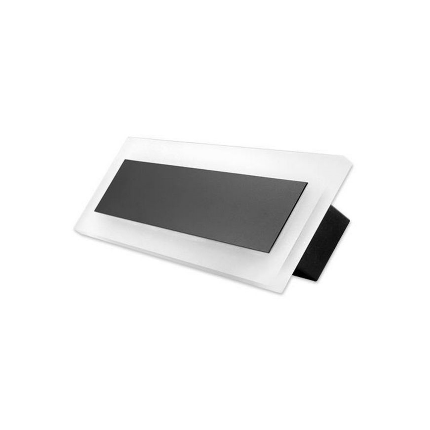 LED Väli seinavalgusti LED/9W/230V IP54 must