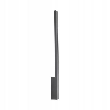 LED Väli seinavalgusti LINEA LED/12W/230V IP65 61 cm antratsiit