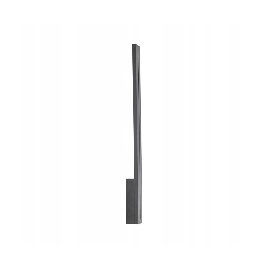 LED Väli seinavalgusti LINEA LED/12W/230V IP65 61 cm antratsiit