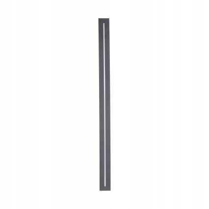 LED Väli seinavalgusti LINEA LED/12W/230V IP65 61 cm antratsiit