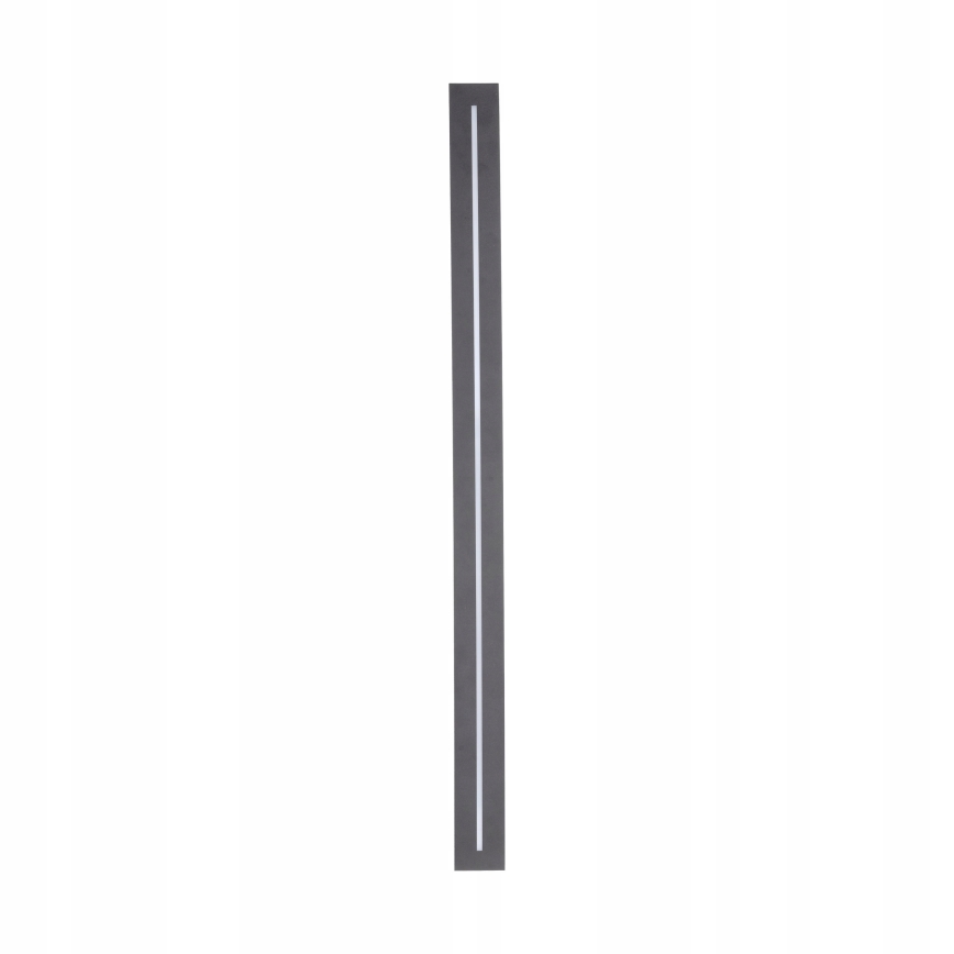 LED Väli seinavalgusti LINEA LED/12W/230V IP65 61 cm antratsiit