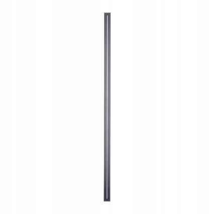 LED Väli seinavalgusti LINEA LED/30W/230V IP65 121 cm antratsiit
