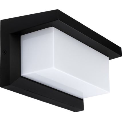 LED Väli seinavalgusti NEELY 1xE27/9W/230V 3000K IP54 must