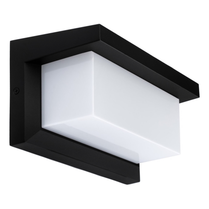 LED Väli seinavalgusti NEELY LED/12W/230V 4000K IP54 must