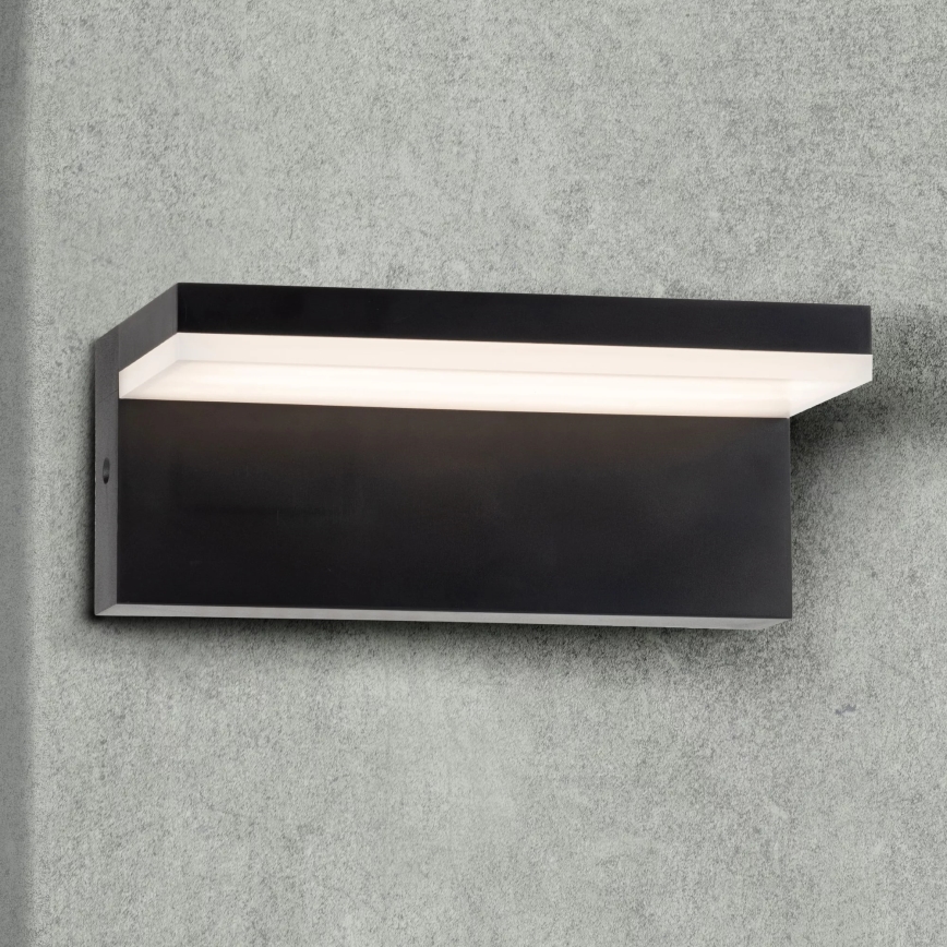 LED Väli seinavalgusti TESA LED/10W/230V IP54 must