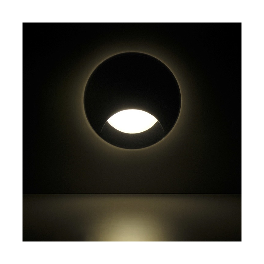 LED Väli süvistatav trepivalgusti Q1 LED/3W/230V IP44