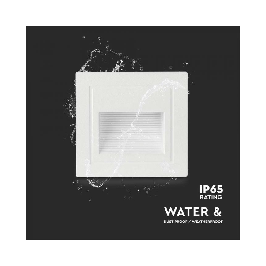 LED Väli trepivalgustus LED/5W/230V 3000K IP65 valge