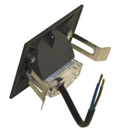 LED Väli trepivalgustus UGRA LED/2W/230V IP54 antratsiit