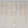 LED Väli valguskett 100xLED/2,5x0,9m IP44 punane/vintage