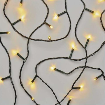 LED Väli valguskett 120xLED/3xAA 8,9m IP44 soe valge
