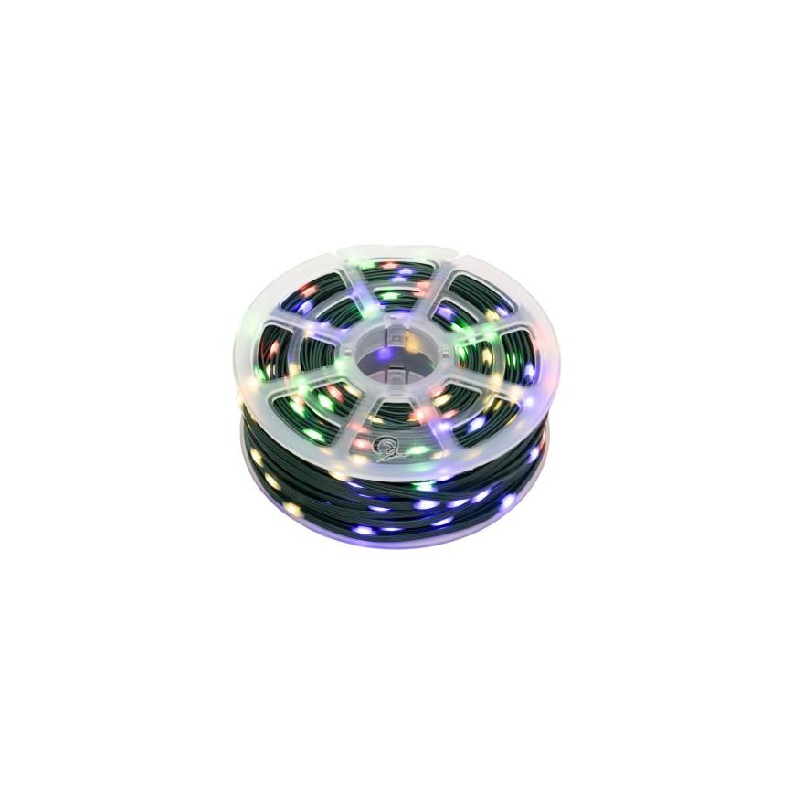 LED-välijõulukett 500xLED/230V, 8 funktsiooni, 53 m, IP44, mitmevärviline